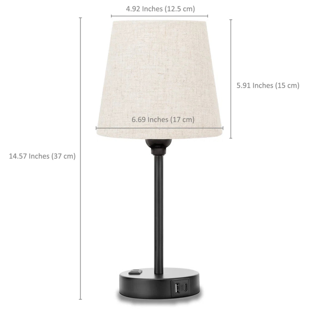 Minimal Table Lamp Set w/ Touch Control (Set of 2)