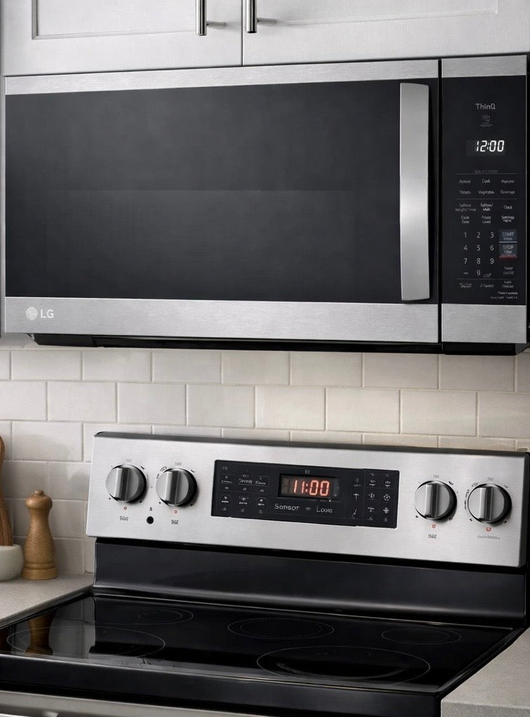 LG 1.8 Cubic Feet Smart Over-the-Range Microwave