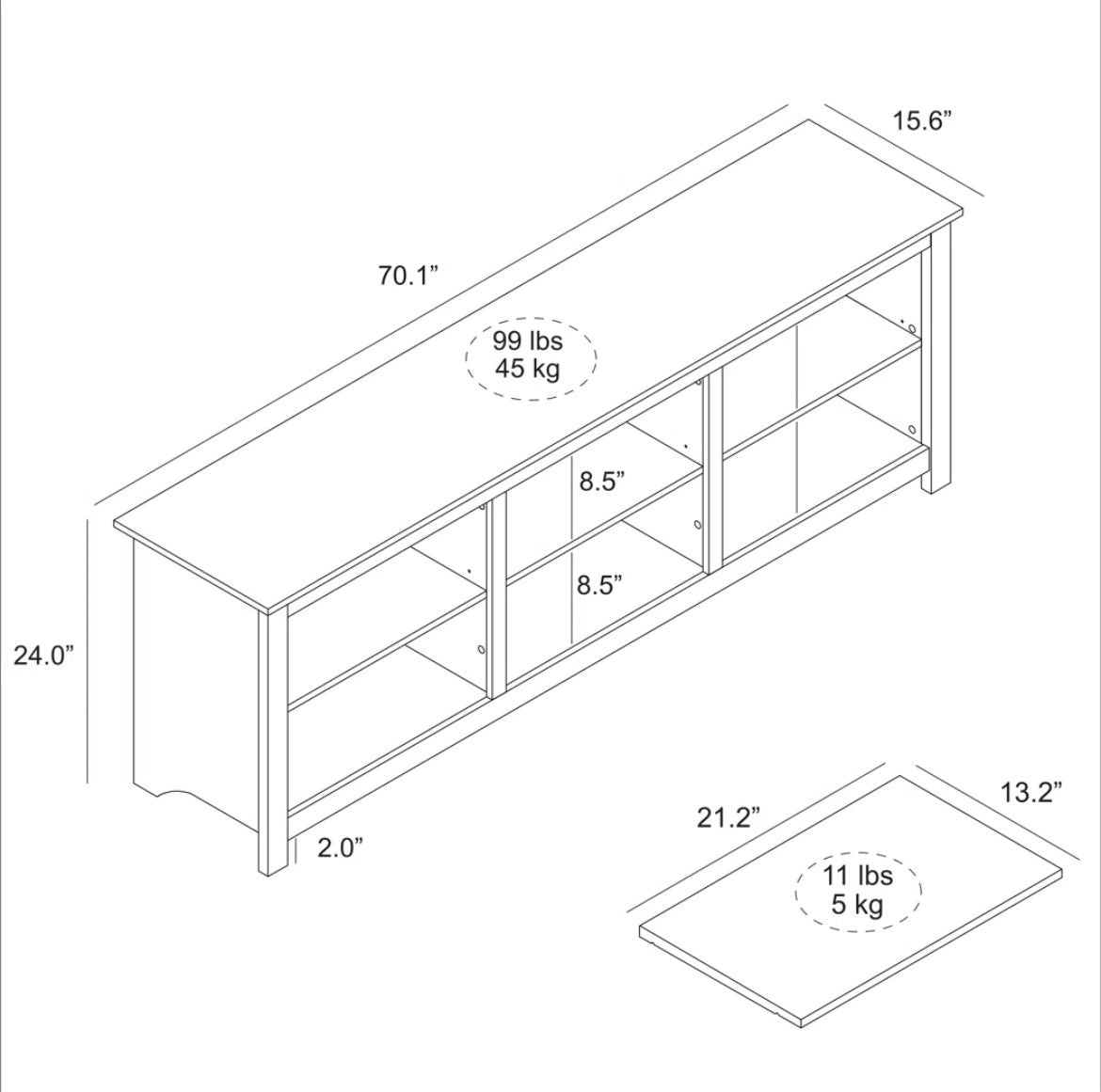 TV Cubby Stand
