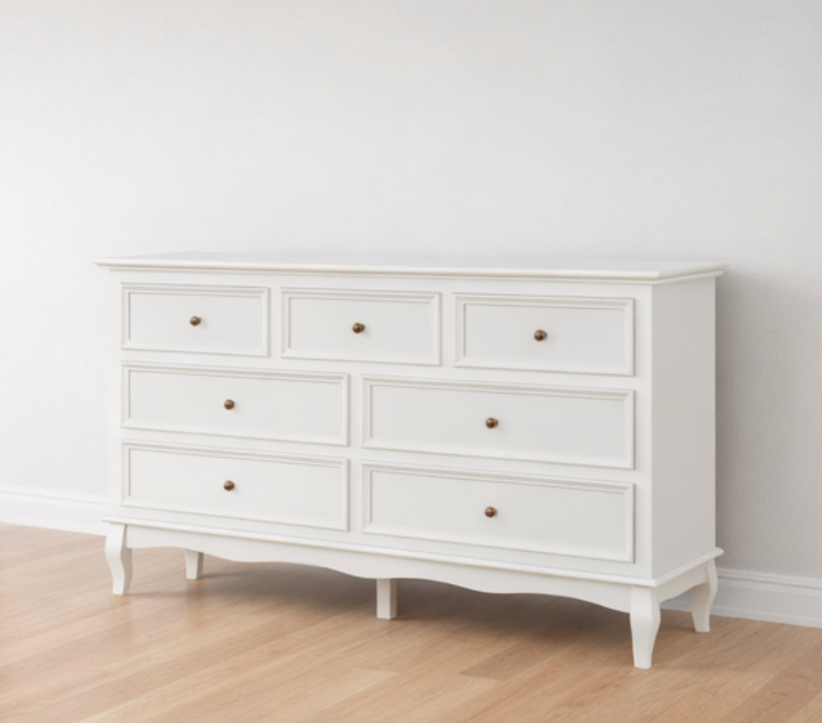 7-Drawer Antique Dresser