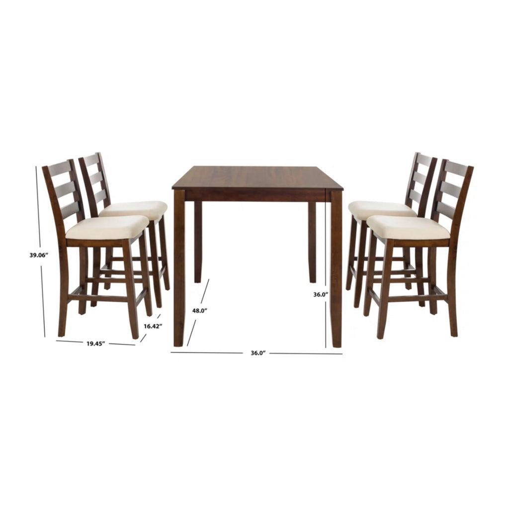 5-Piece Counter Height Dining Set