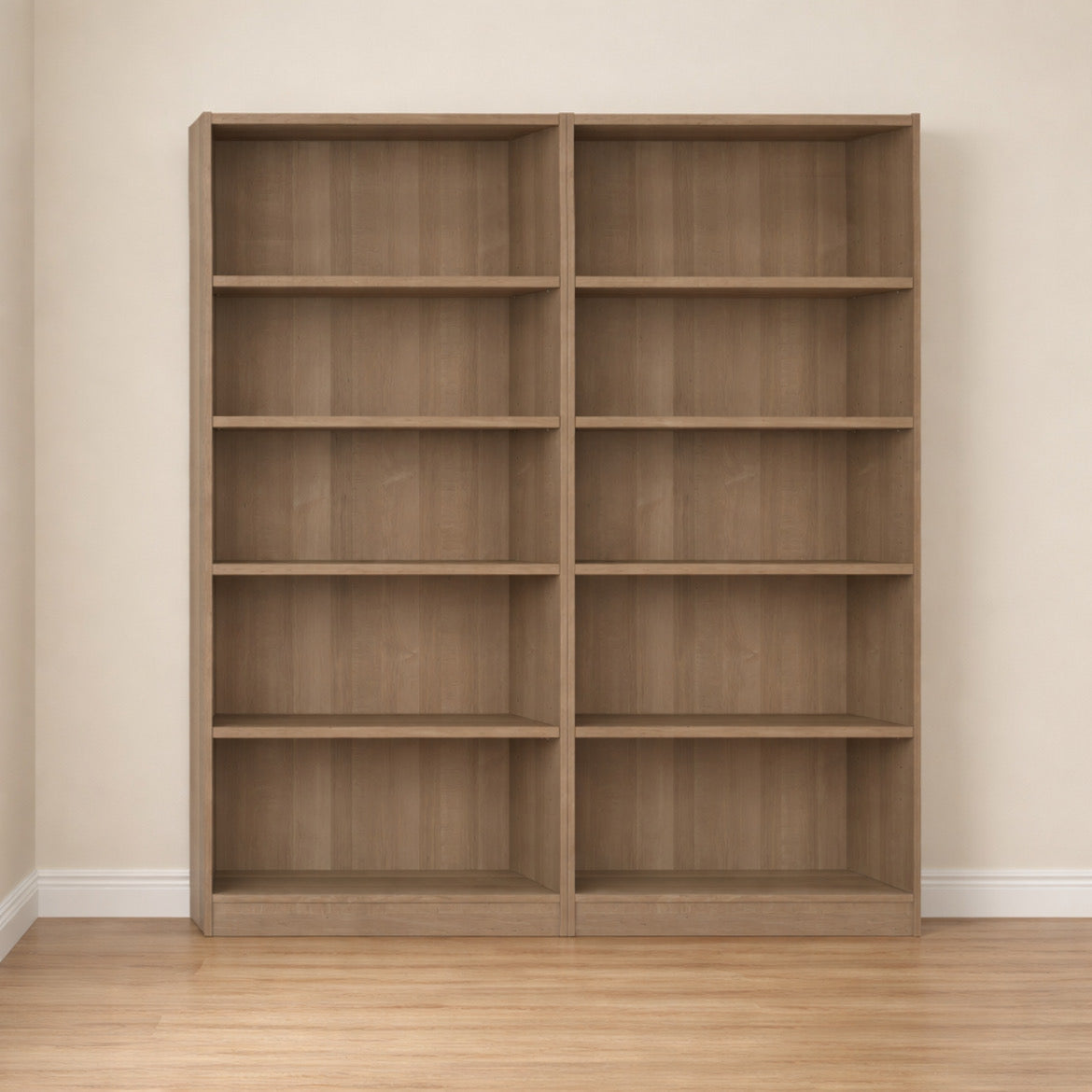 Large 5-Tier Standing Bookshelf