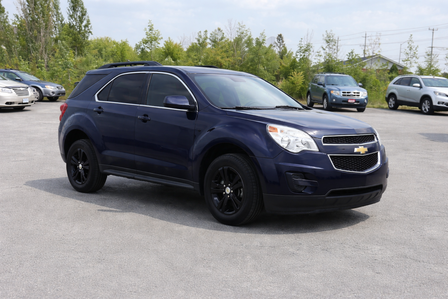 2015 Blue Chevrolet Equinox LT 2WD