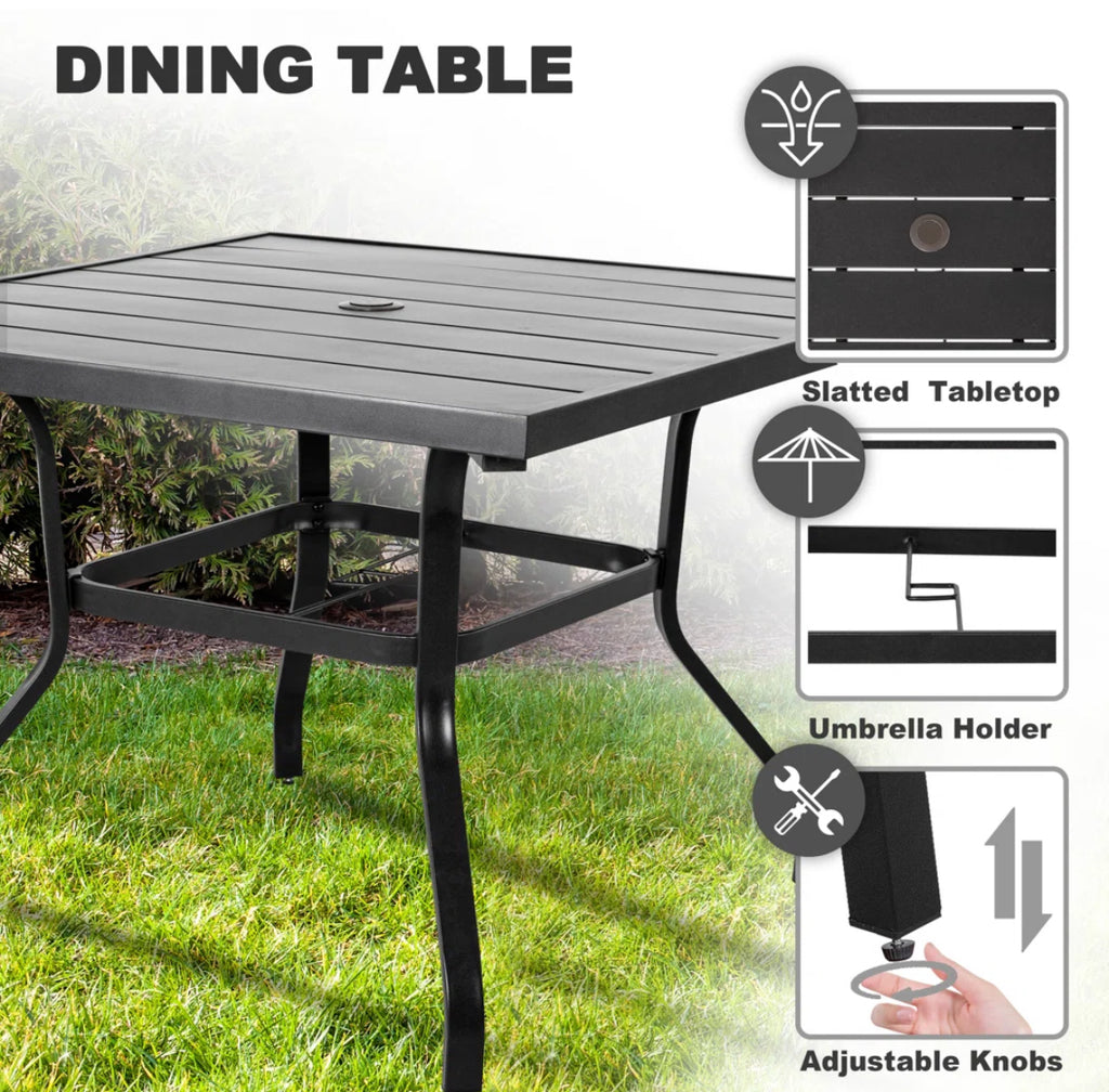 5-Piece Outdoor Patio Dining Set