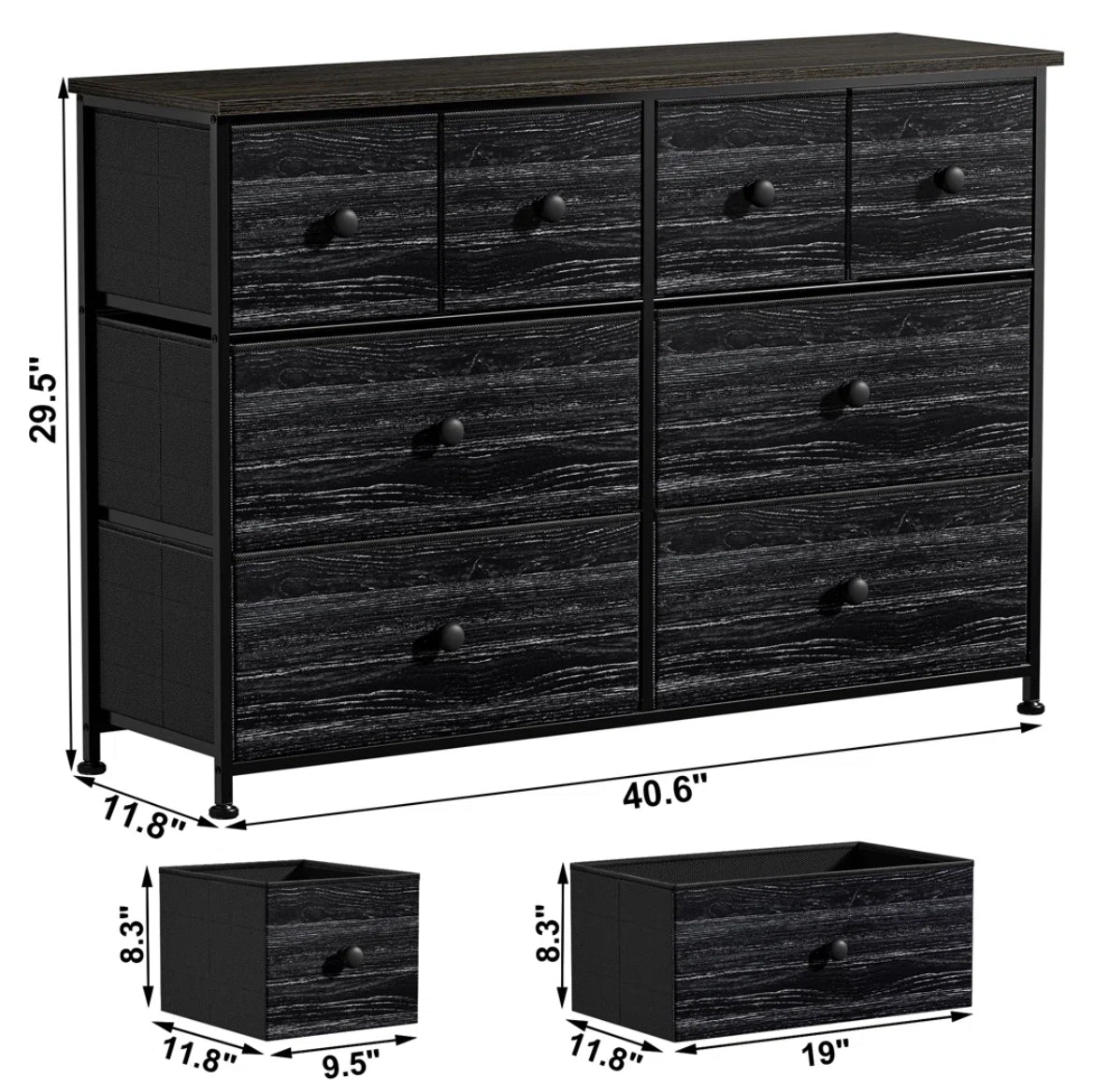 8-Drawer Bedroom Dresser