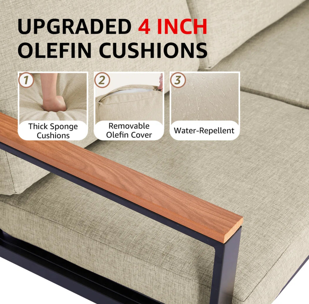 Comfy Outdoor Conversation Sets with Cushions