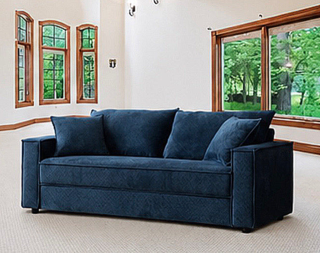 3-Seater Modern Upholstered Sofa