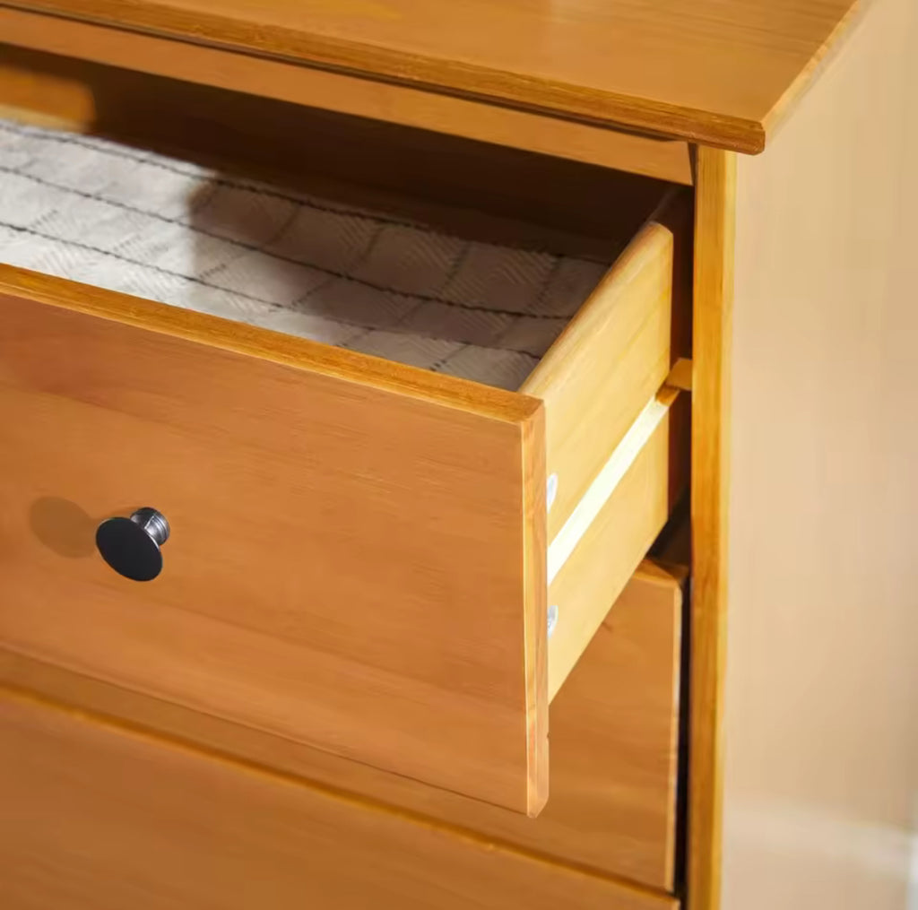 4-Drawer Solid Wood Chest