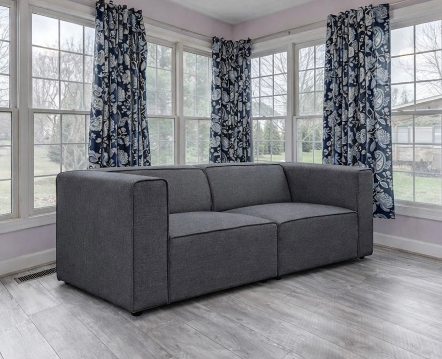 Deep-Seat Sectional Sofa