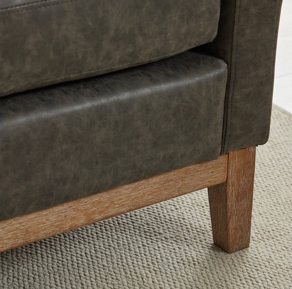 66” End-of-Bed Bench w/ Arms & Pillows