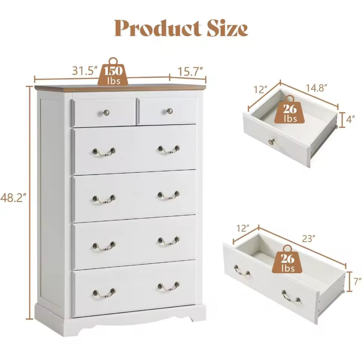 Vintage Chest of Drawers