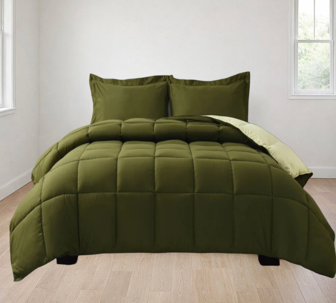 All Season Reversible Comforter Set
