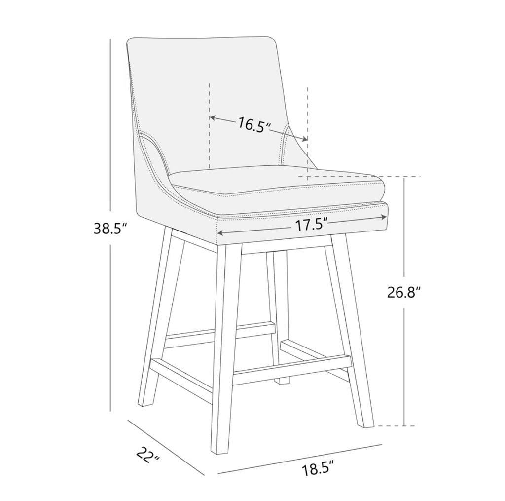 Counter Height Swivel Bar Stool