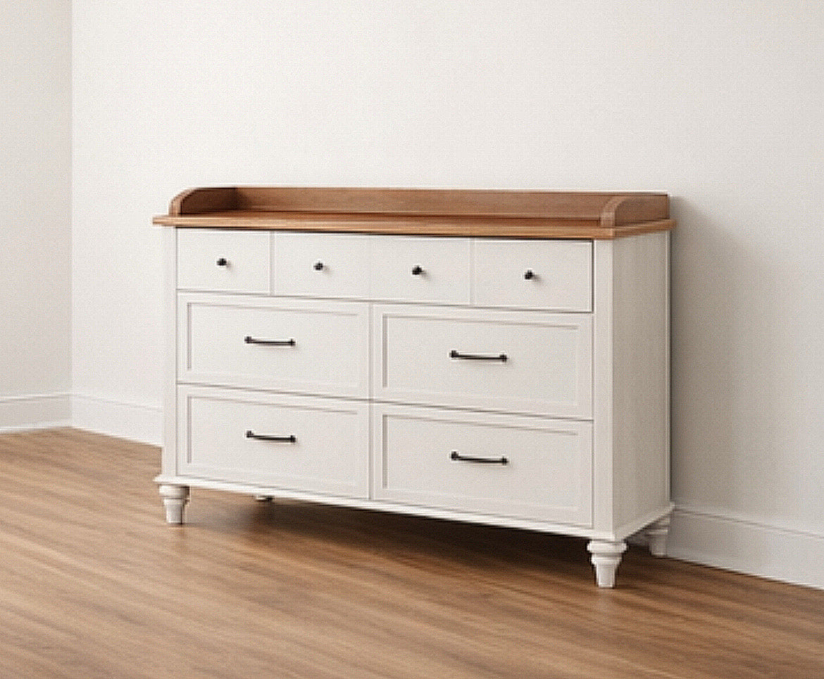 Distressed Chest w/ 6-Drawers