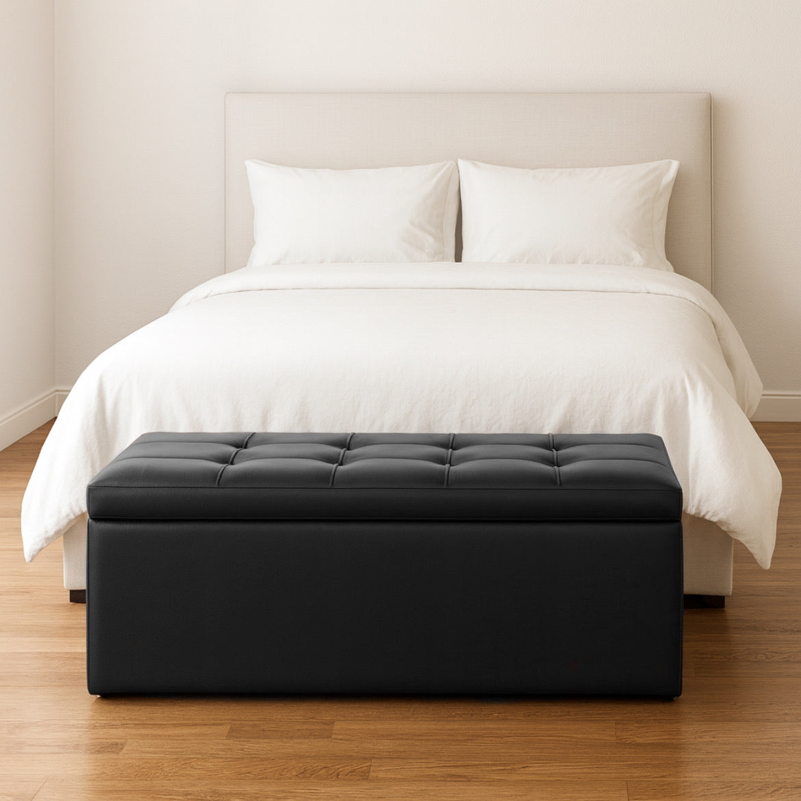 43” Storage Ottoman Bench