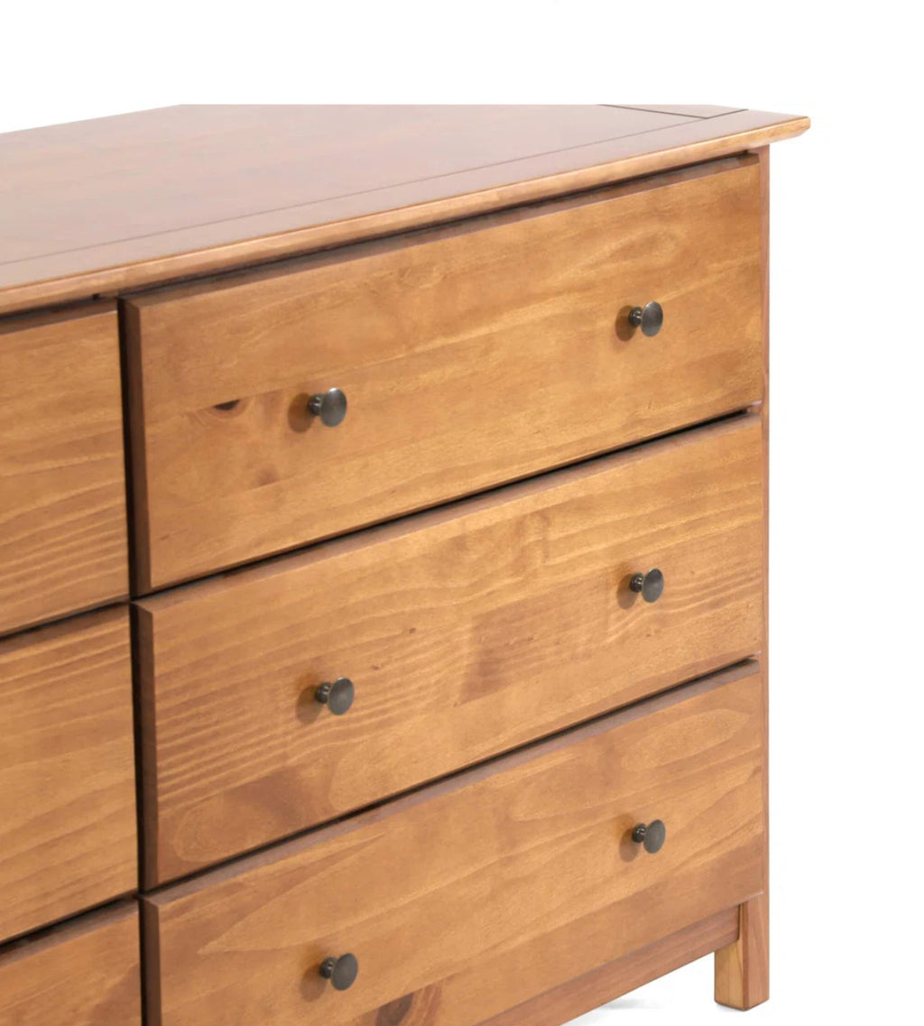 6-Drawer Solid Wood Dresser