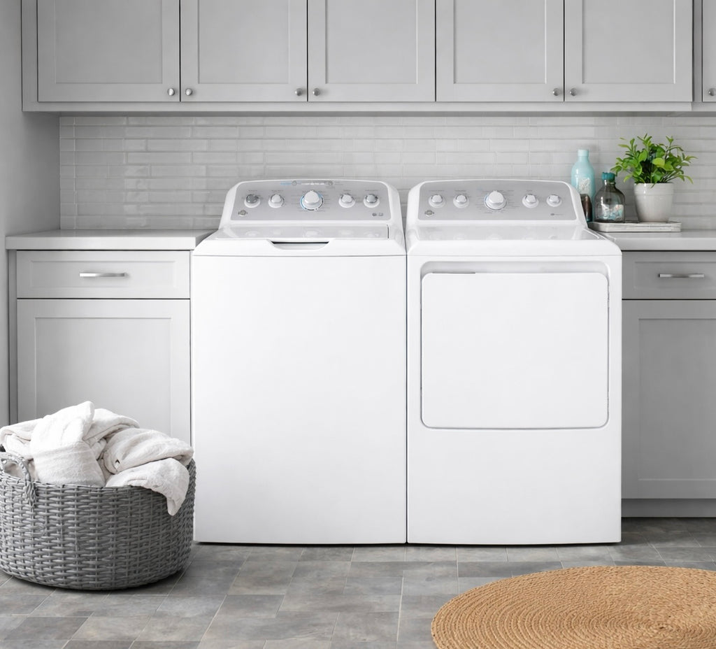 GE Top Load Washer & Electric Dryer