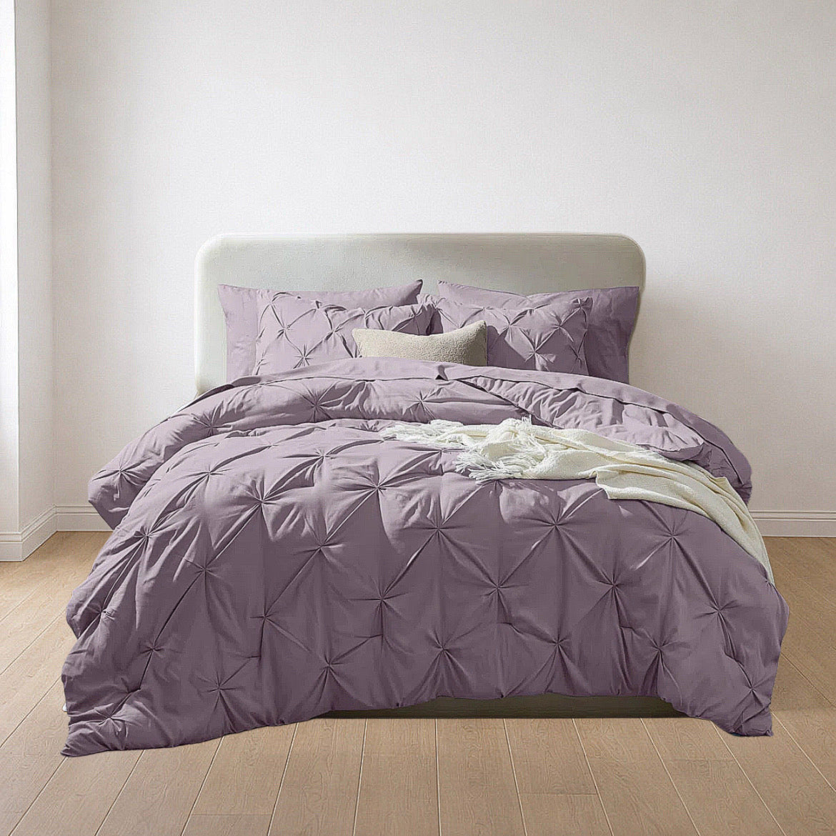 Pleated Comforter Set