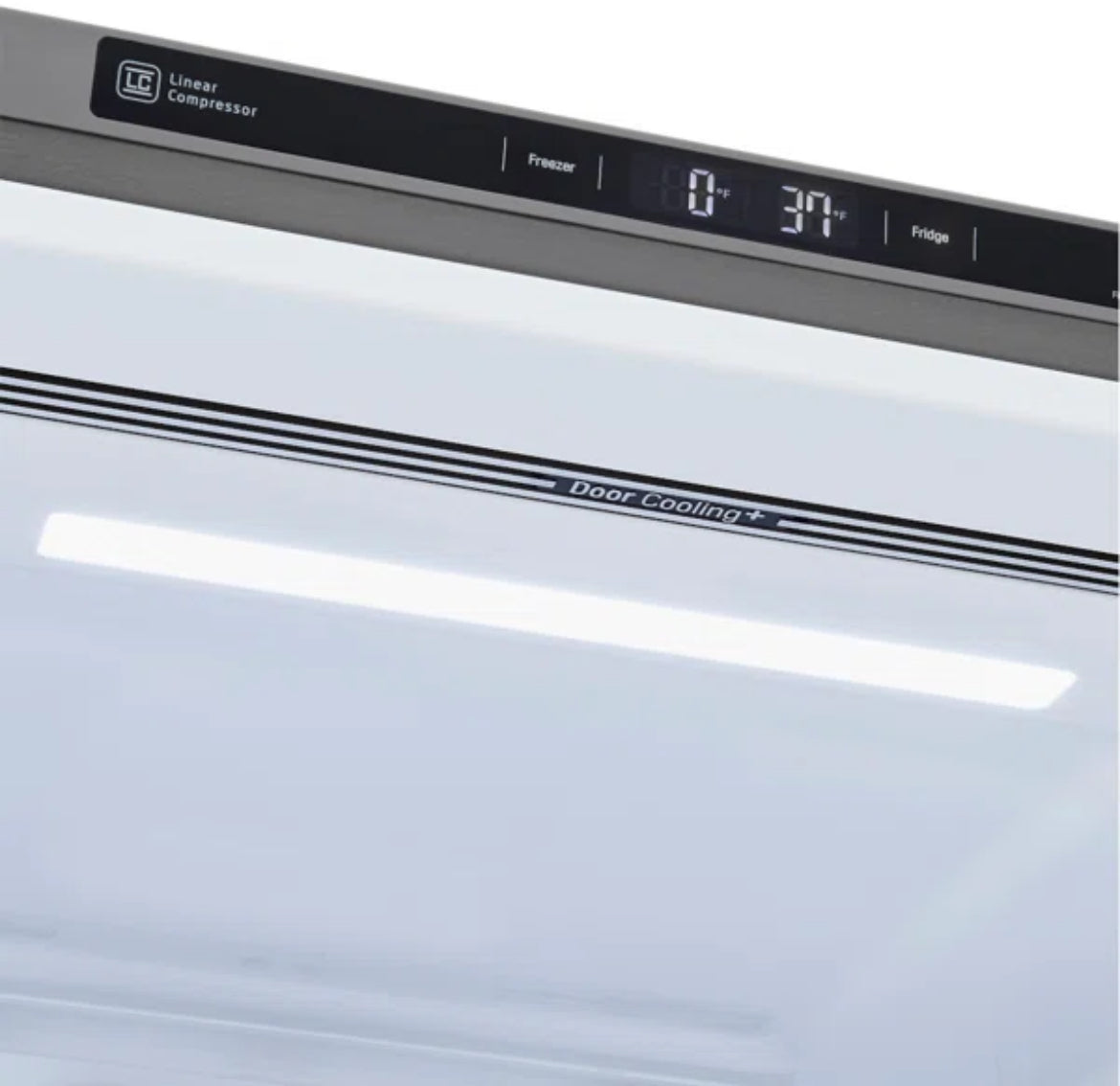 LG 26 Cubic Feet Bottom Freezer Refrigerator