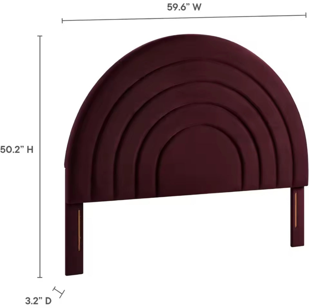 Soft Arch-Shaped Headboard
