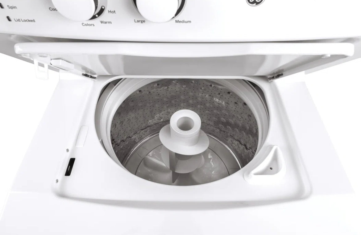 GE Top Load Washer & Dryer Laundry Center