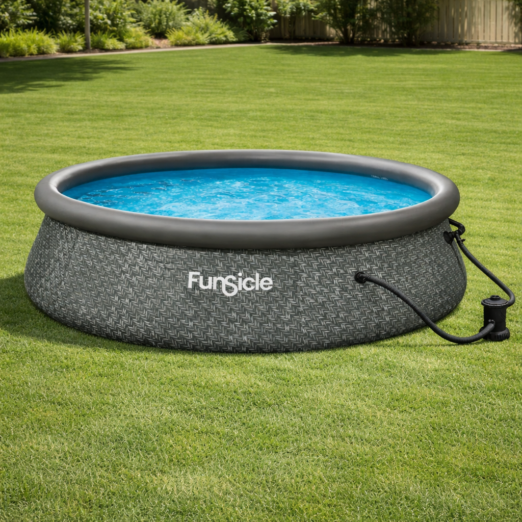 Funsicle Round Above Ground Swimming Pool