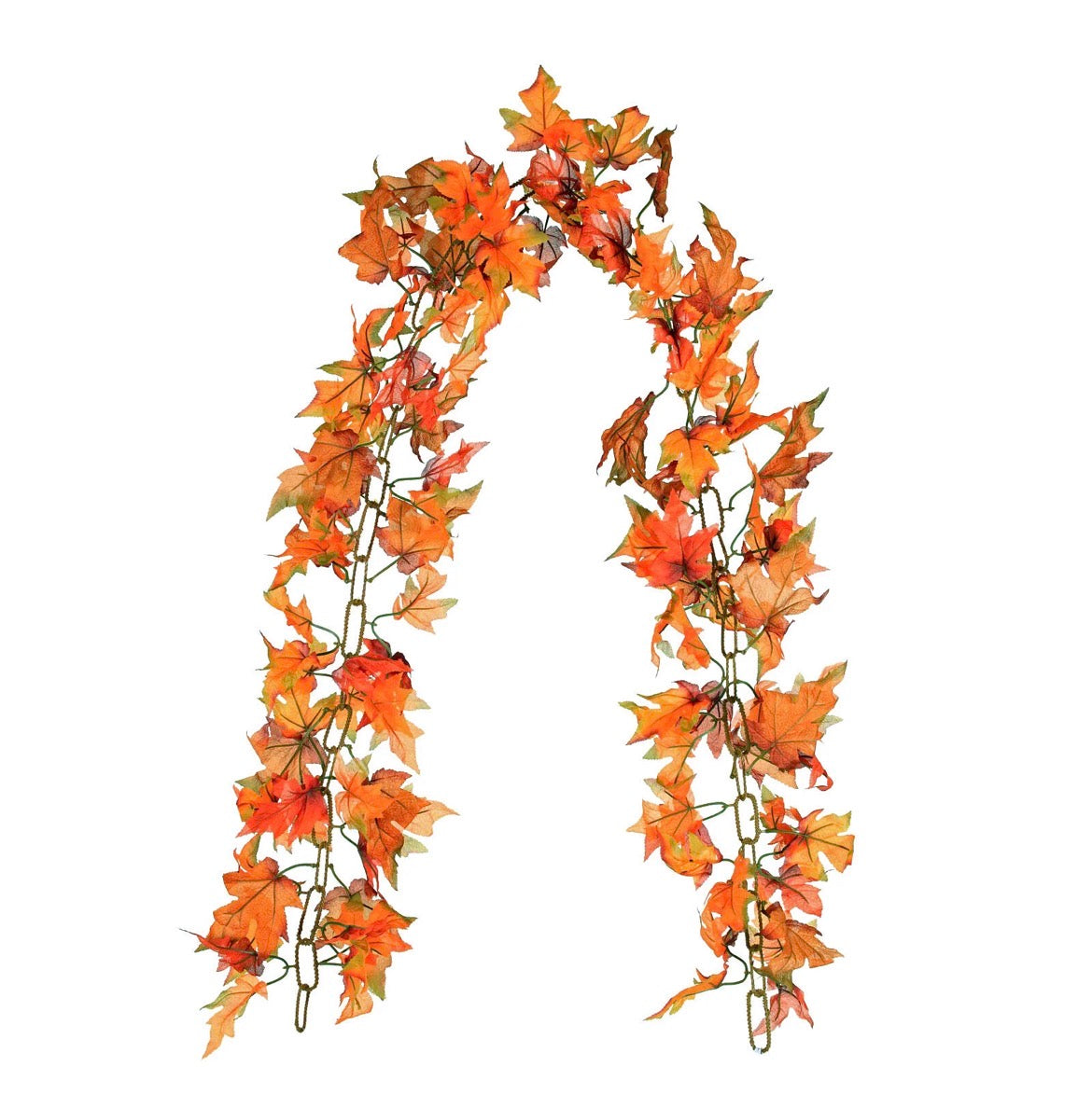 6” Maple Leaf Chain Garland