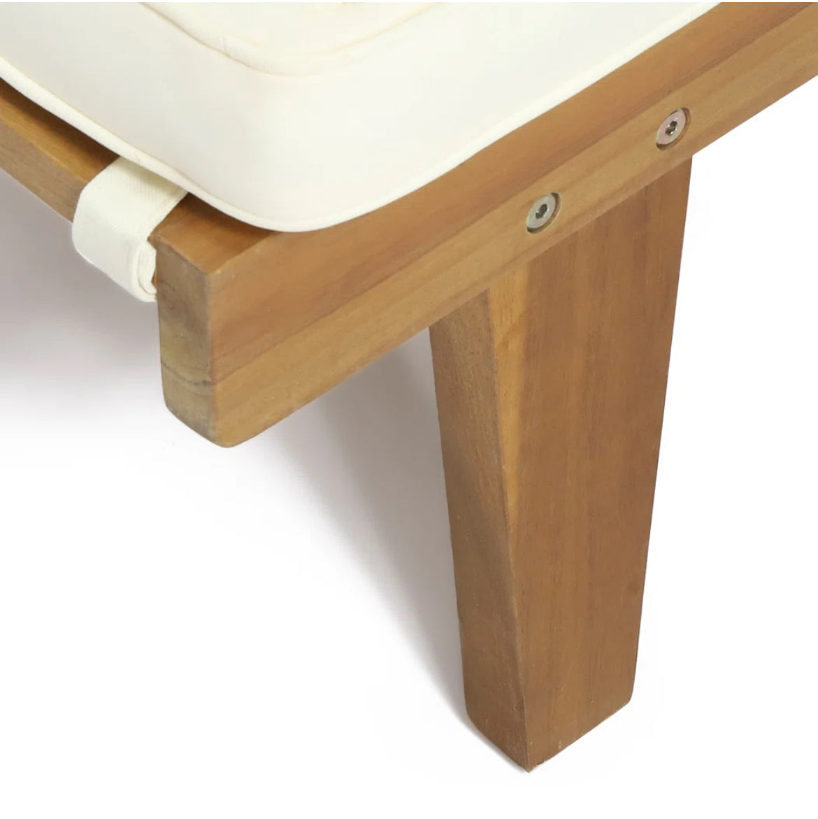 Outdoor Wood Chaise Lounge