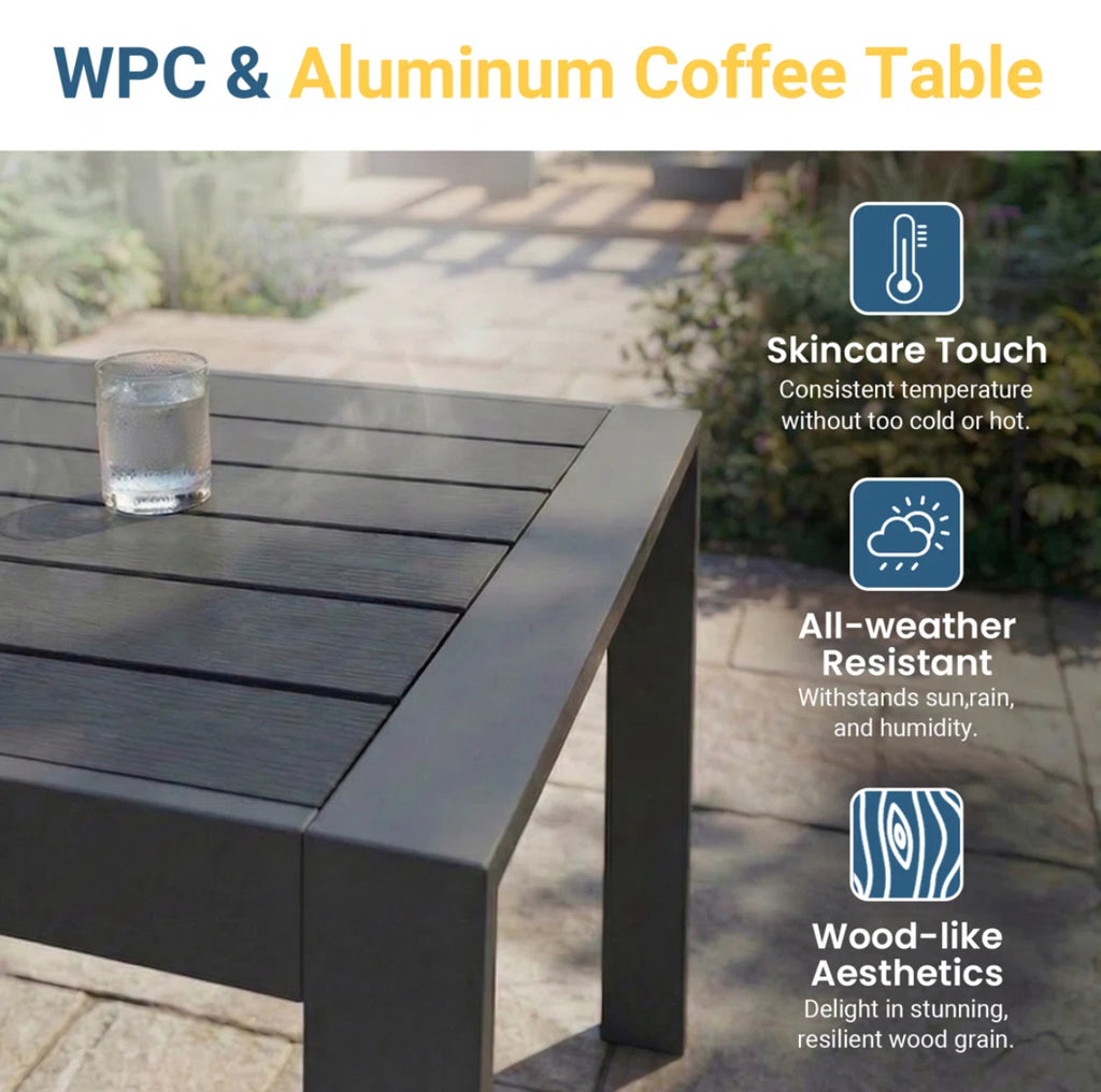 Outdoor Seating Group Set w/ Cushions