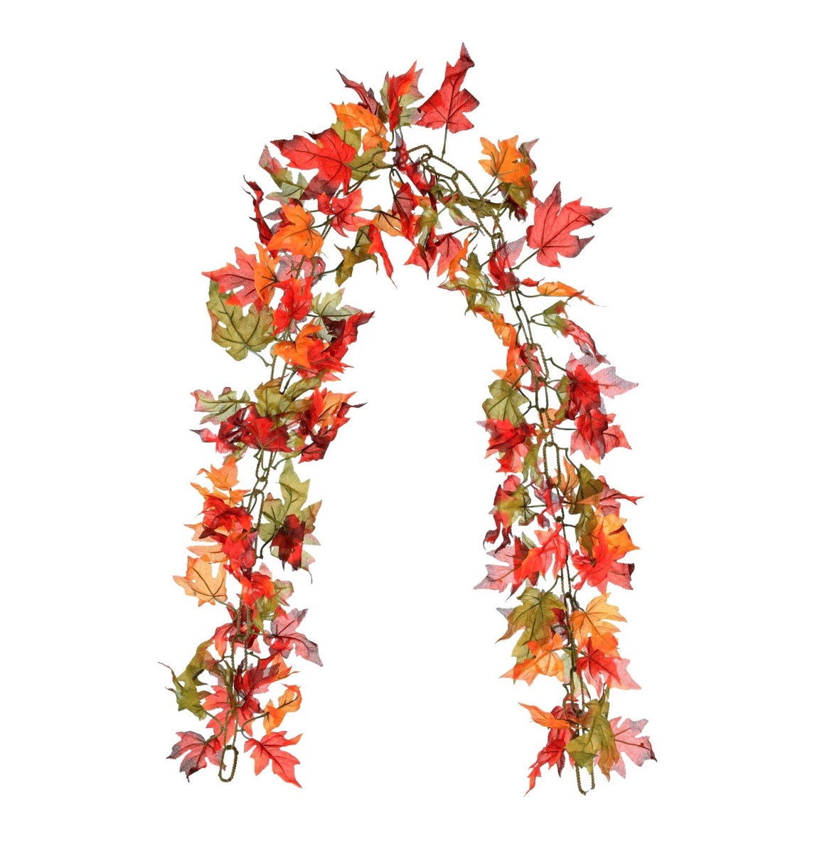 6” Maple Leaf Chain Garland