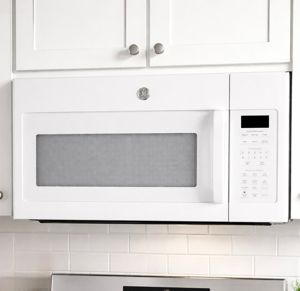 GE 30" 1.7 Cubic Feet Convertible Over-The-Range Microwave w/ Sensor Cooking