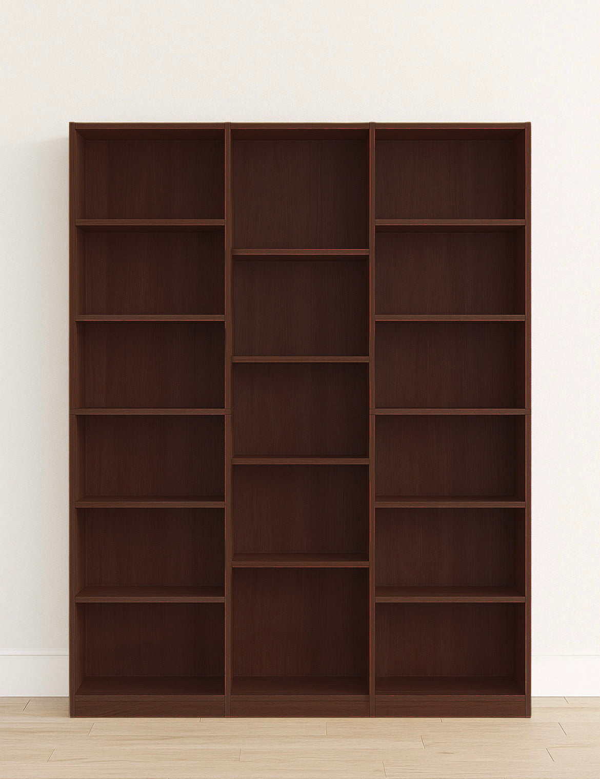 Triple Wide Bookshelf