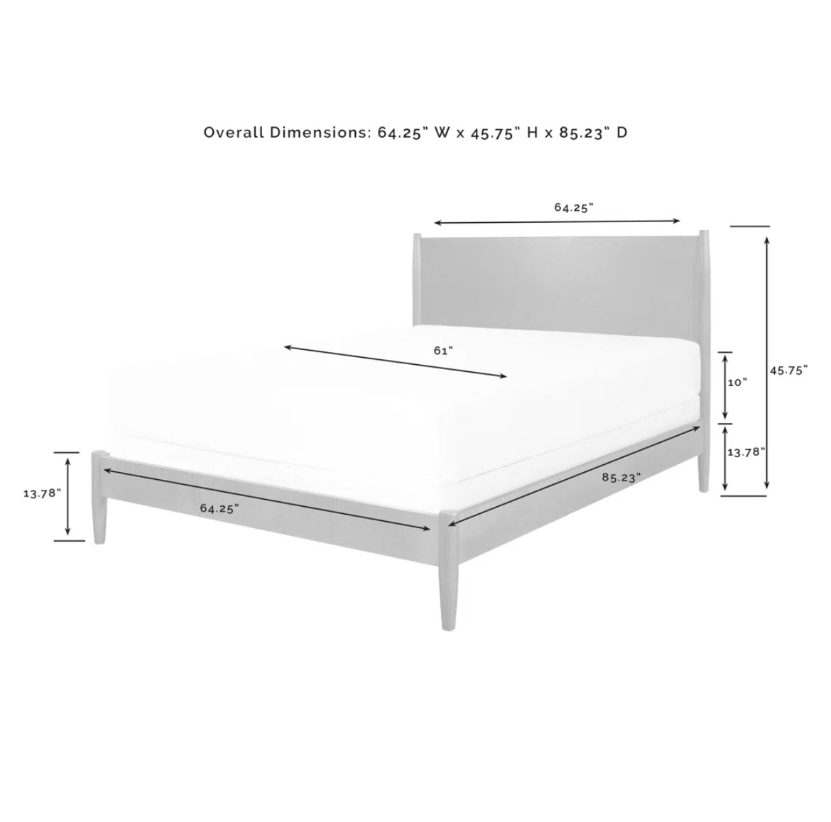 Wooden Bed Platform