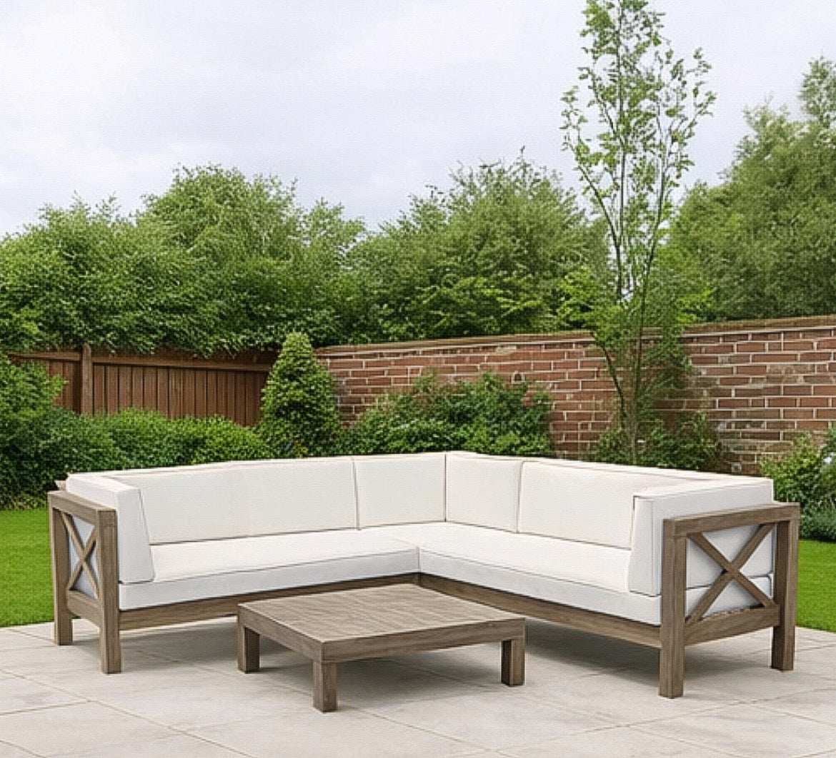 Backyard Sofa Set w/ Cushions