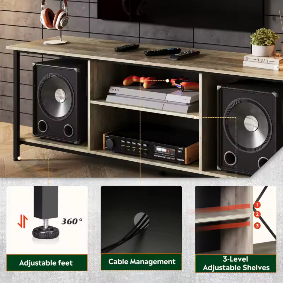 Industrial TV Console
