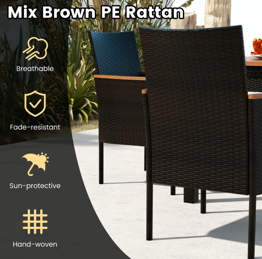 Outdoor Restaurant Dining Set