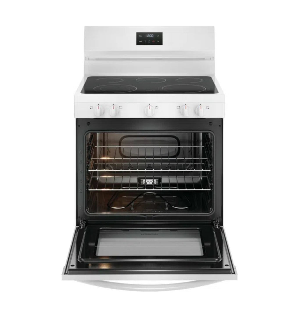 Frigidaire 30" 5.3 Cubic Feet Electric Stove w/ Safety Lock