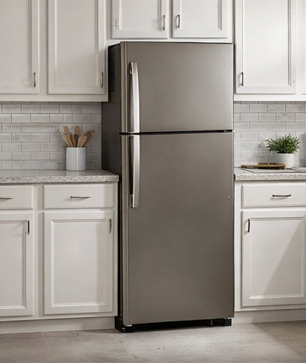 GE 33" 21.9 Cubic Feet Top Freezer Refrigerator