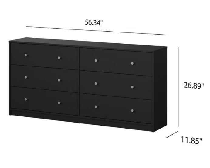 6-Drawer Classic Dresser