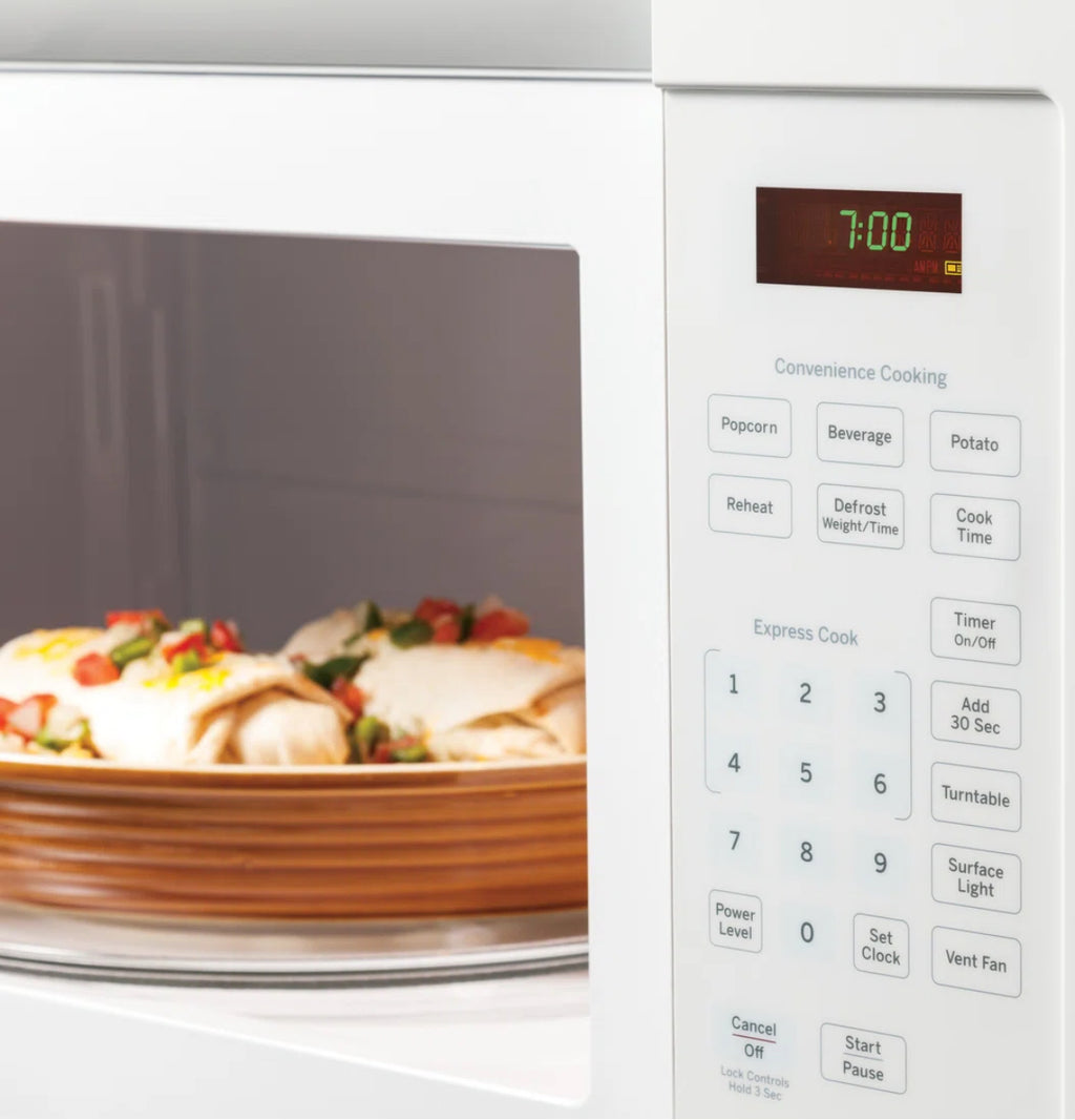 GE 30", 1.6 Cubic Feet Over-The-Range Microwave