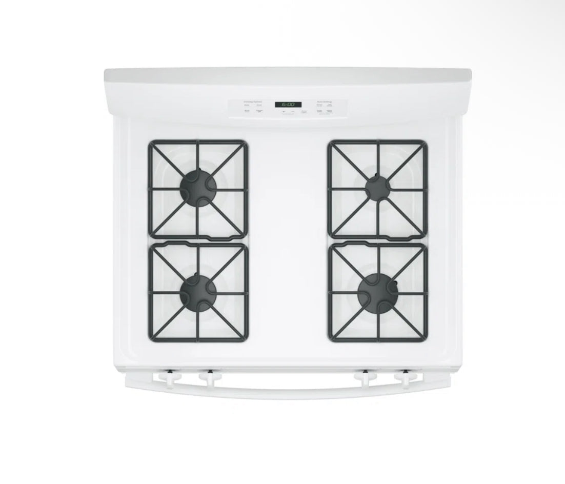 GE 30" 4.8 Cubic Feet Gas Stove w/ Safety Lock