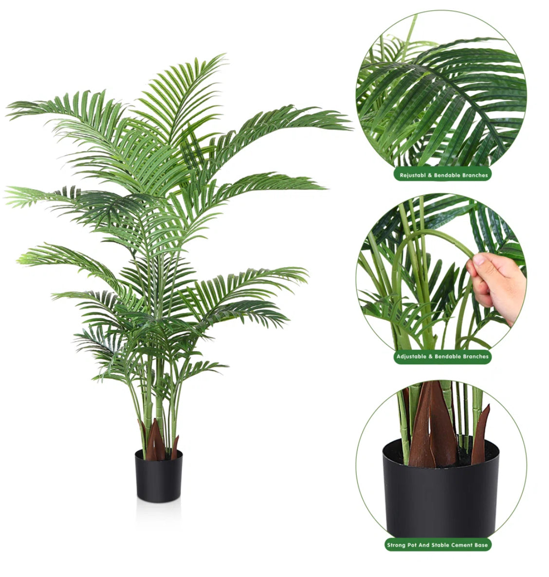 UV Resistant Palm Tree (Set of 2)