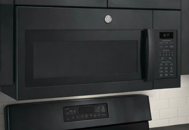 GE 30" 1.7 Cubic Feet Convertible Over-The-Range Microwave w/ Sensor Cooking