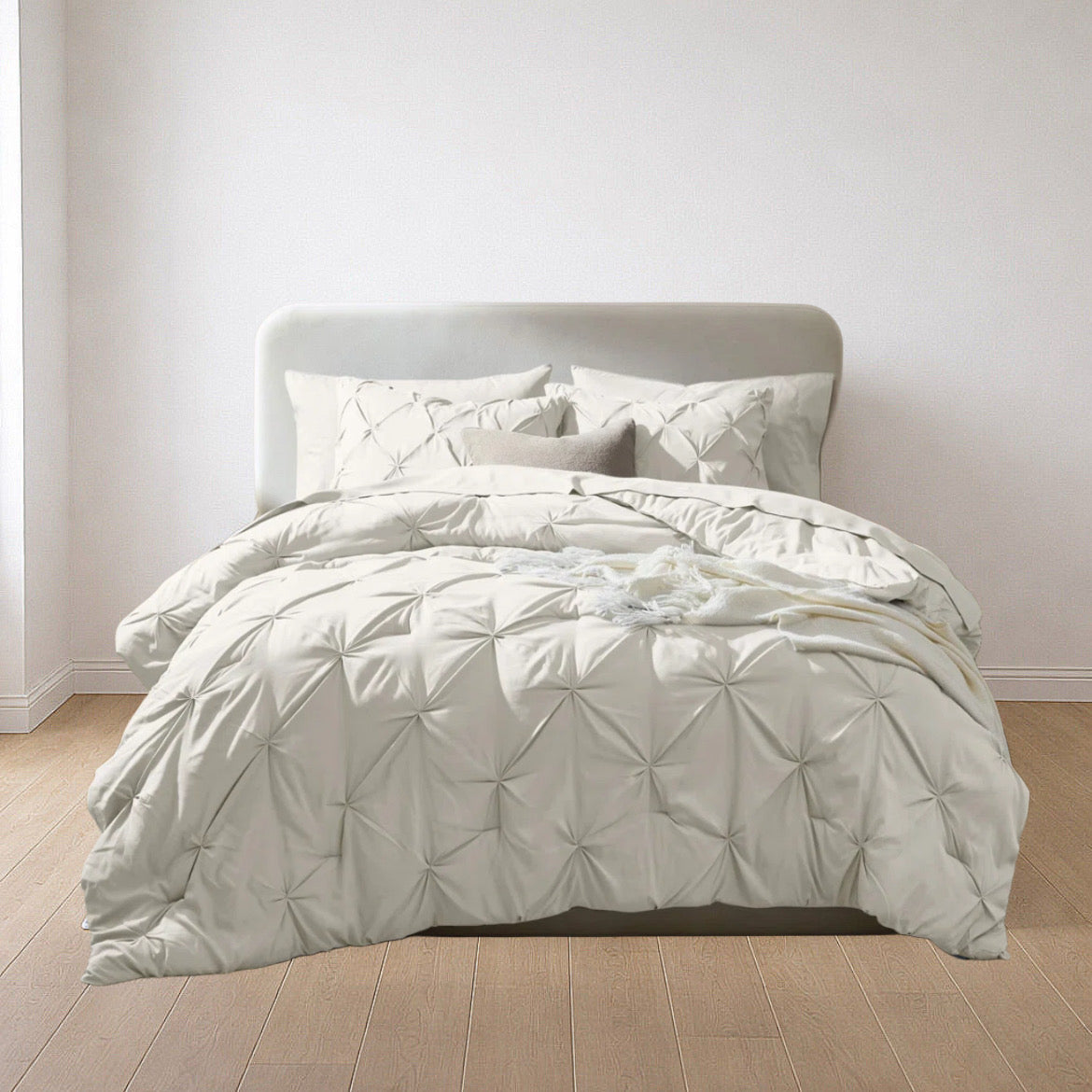 Pleated Comforter Set