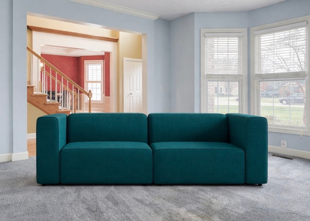 Deep-Seat Sectional Sofa
