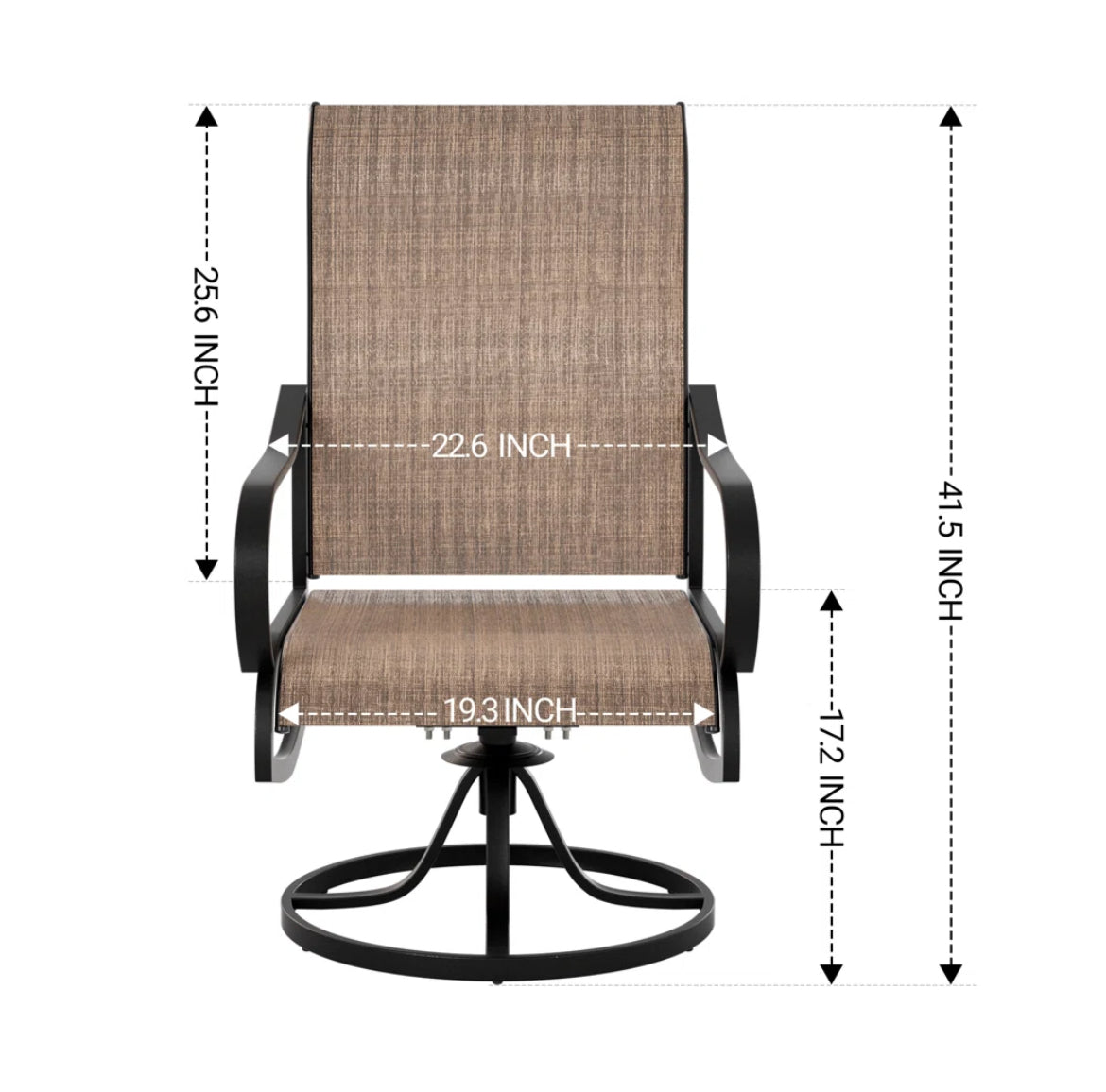 Swivel Patio Armchair