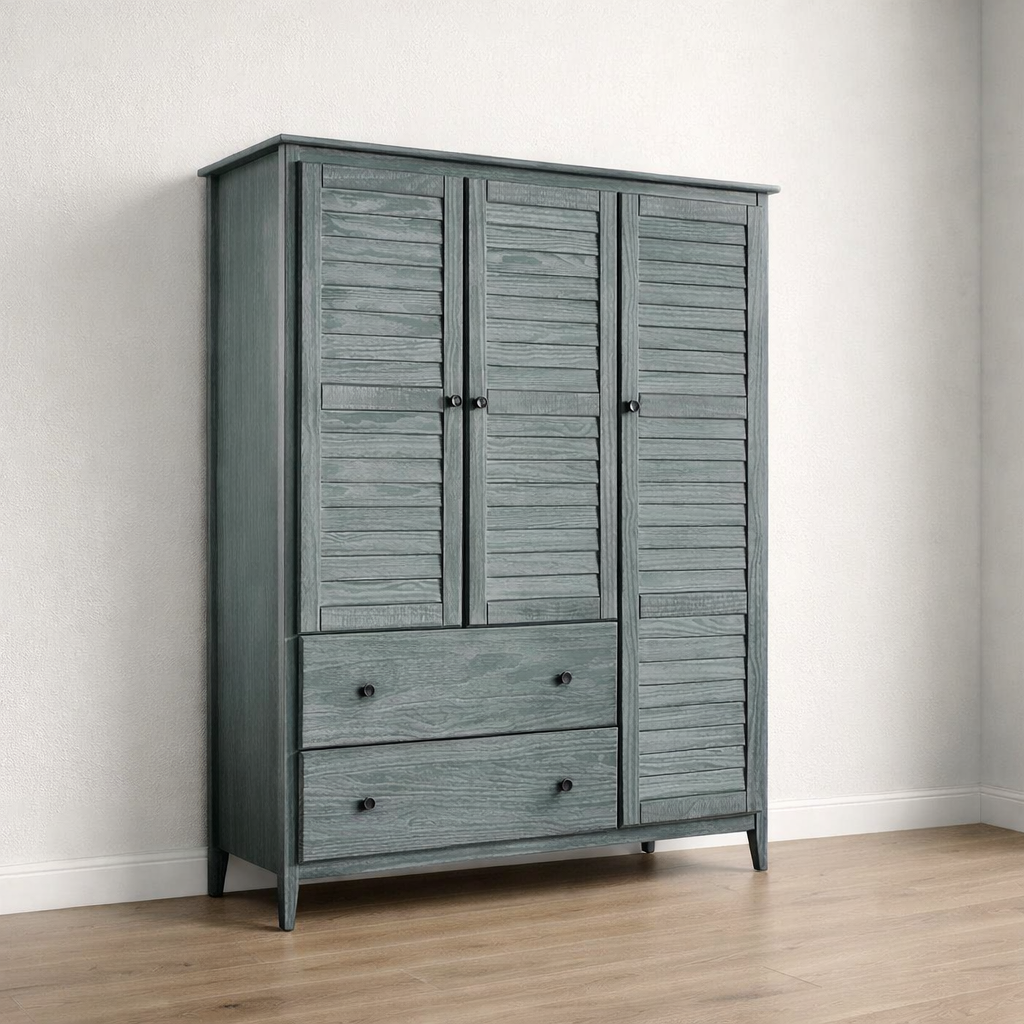 59” Solid Wood Armoire