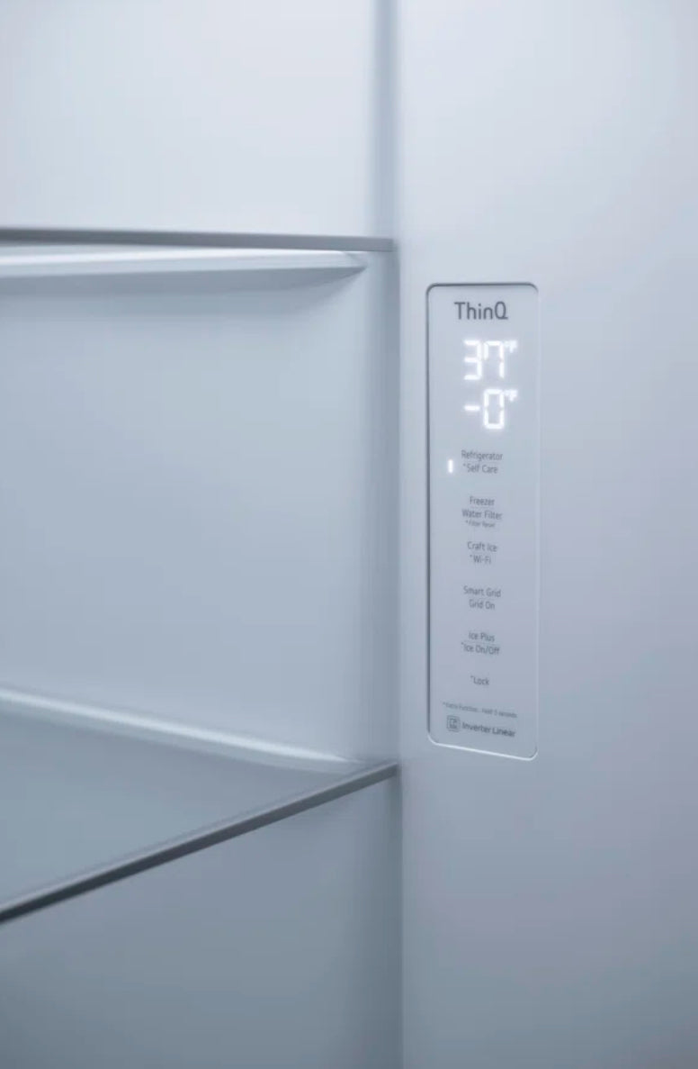 LG 27 Cubic Feet Side By Side Refrigerator