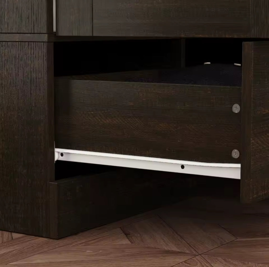 59” Double Wardrobe w/ 5
Drawers