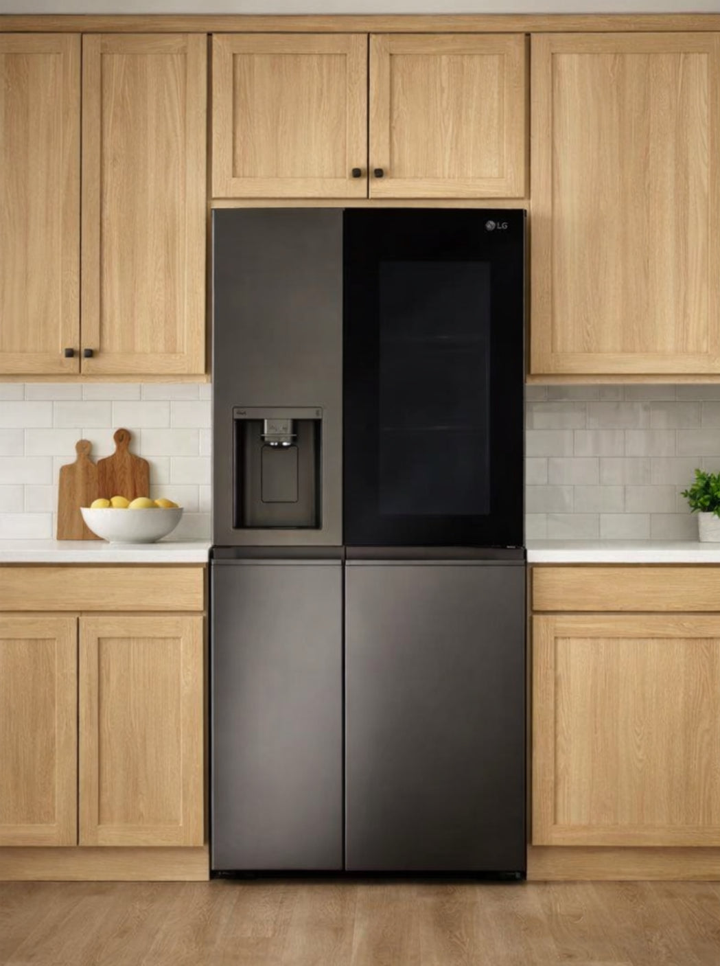 LG 27 Cubic Feet Side By Side Refrigerator